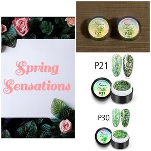 Spring Sensations: Sequin Gel Polish Duo Set